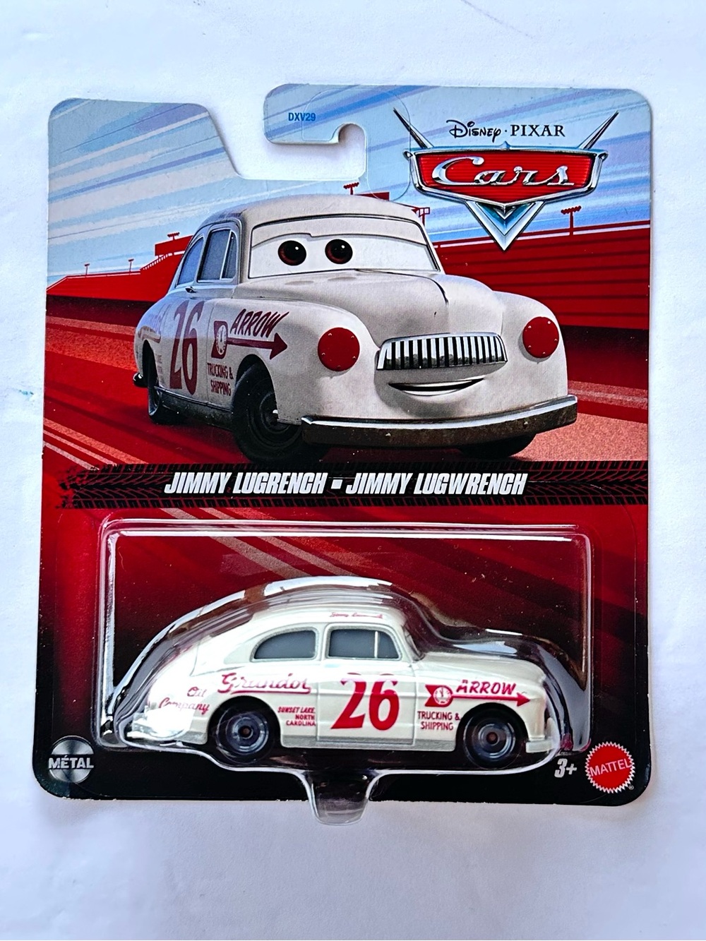 Disney Cars 3 x Mattel Jimmy Lugwrench Toy Car DXV29